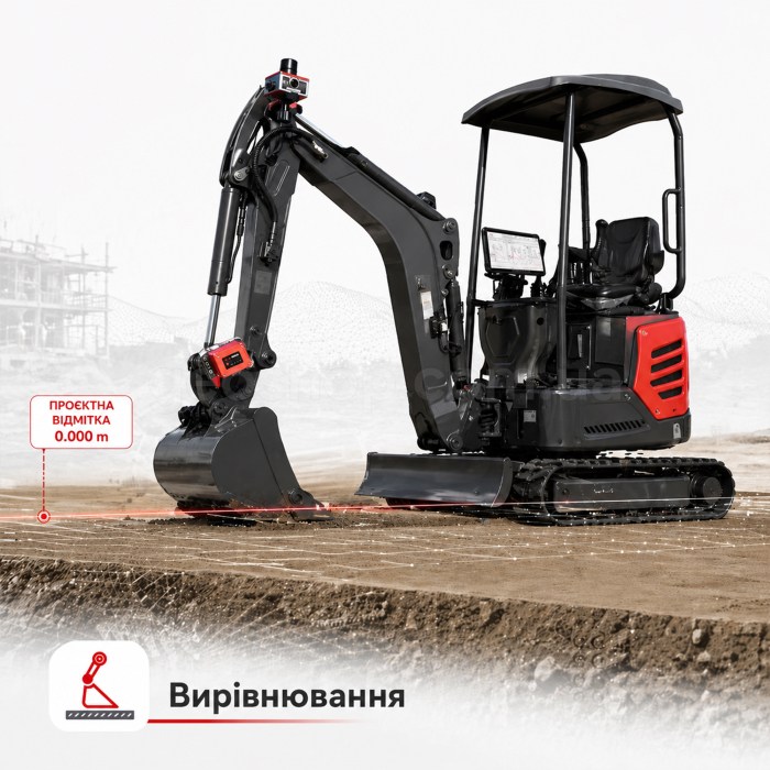 Система навігації екскаватора AlphaGEO ALPHA DG1