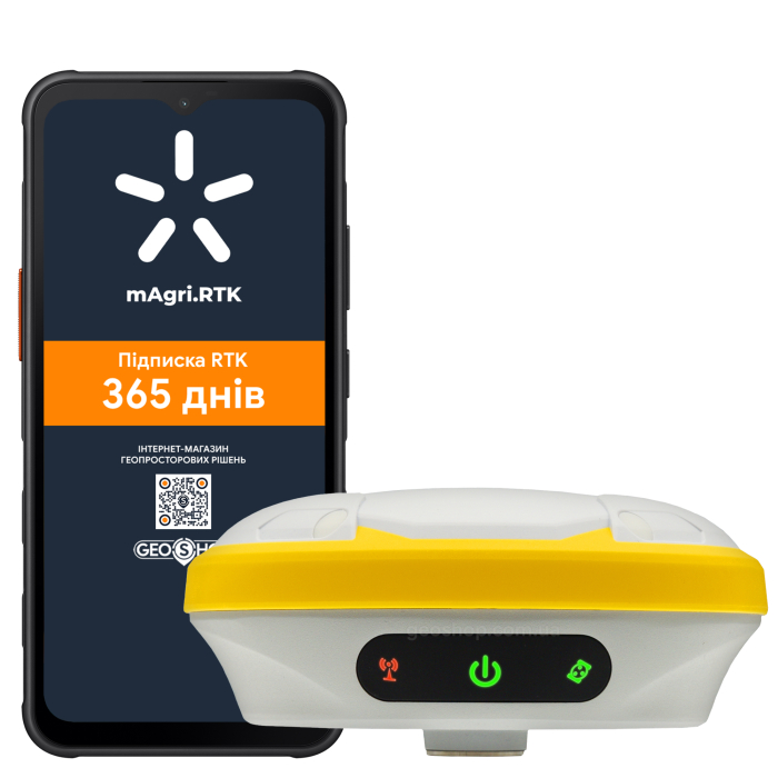 Devecent ZX M68G - комплект для роботи в RTK + підписка mAgri.RTK GEO 365