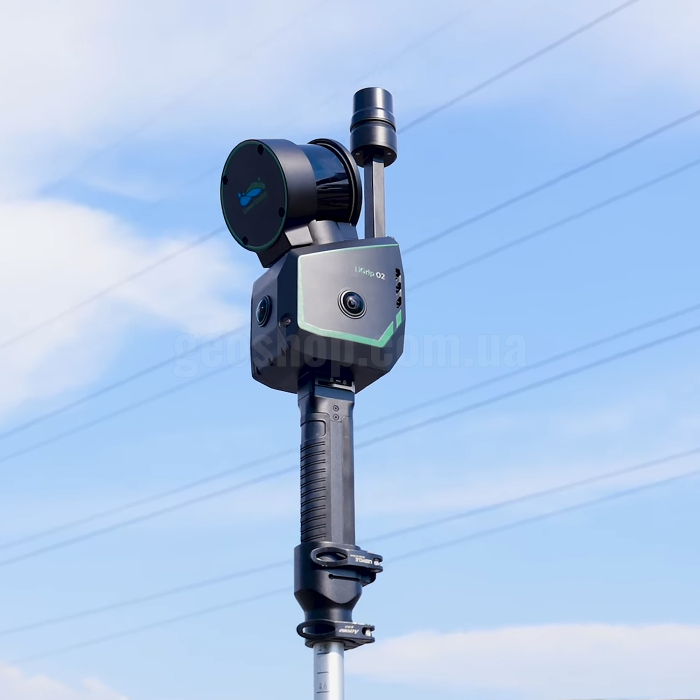 Адаптер для встановлення сканерів LiGrip на телескопічну RTK-віху