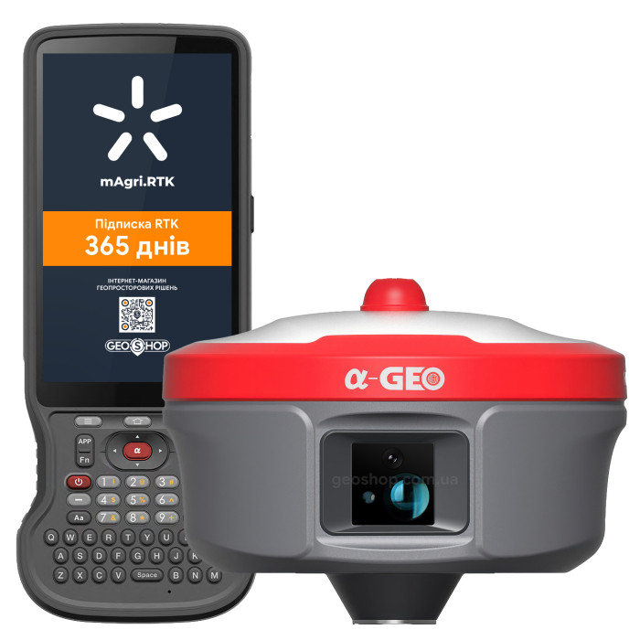 AlphaGEO Matrix Ultra L - комплект для роботи в RTK + підписка mAgri.RTK GEO 365