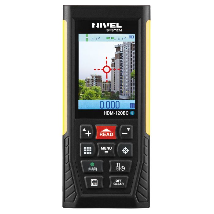 Рулетка лазерна з камерою Nivel System HDM-120BC