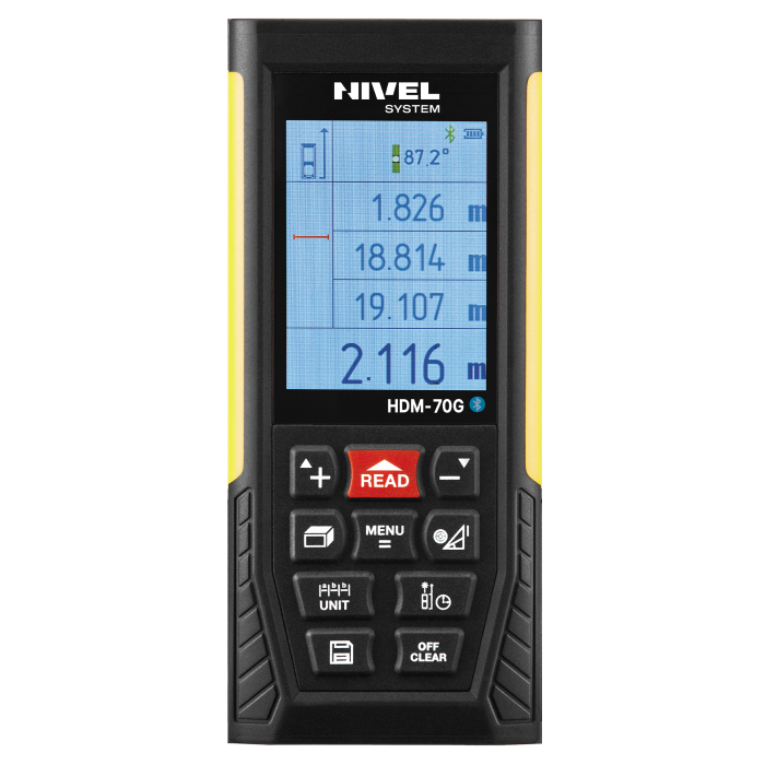 Рулетка лазерна Nivel System HDM-70G