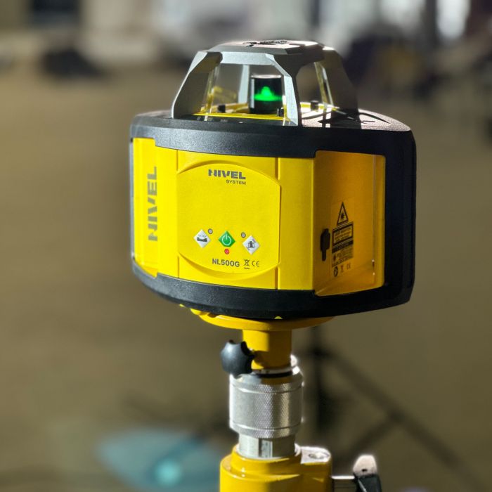 Нівелір лазерний ротаційний Nivel System NL500G Digital