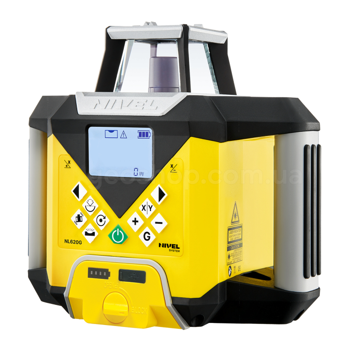 Нівелір лазерний ротаційний Nivel System NL620G Digital