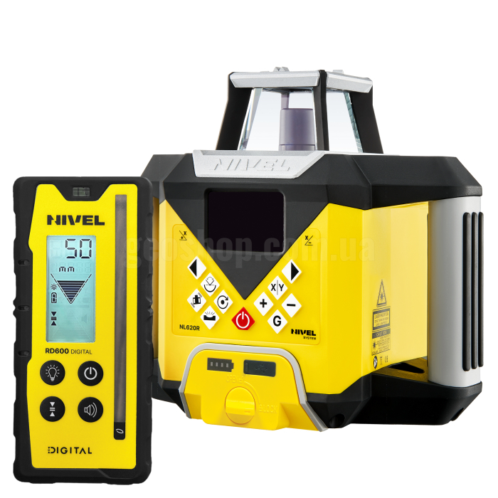 Нівелір лазерний ротаційний Nivel System NL620R Digital