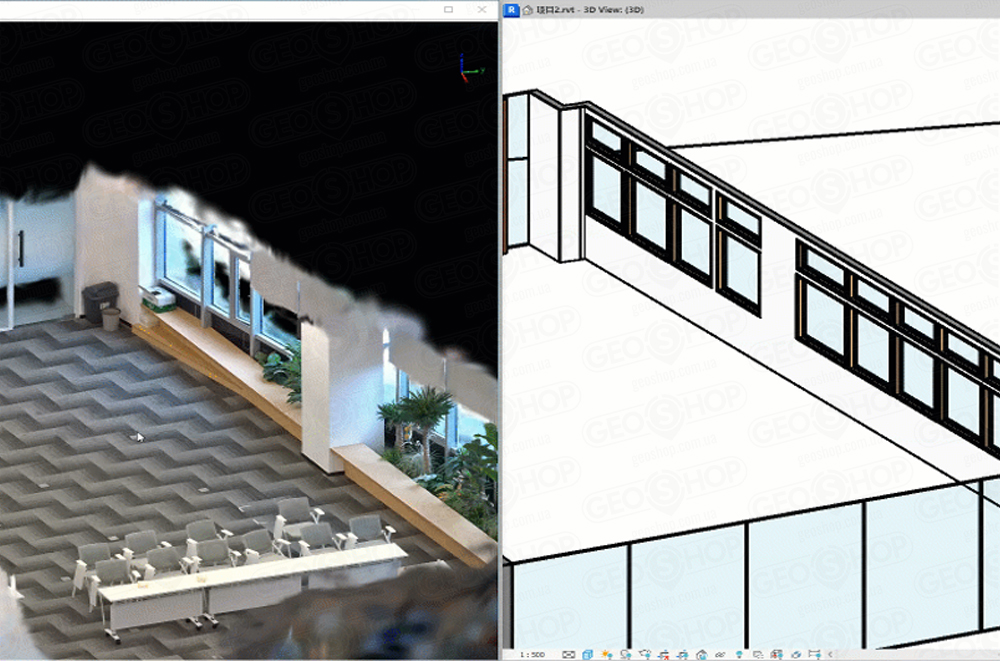GVI LiCam для Scan-to-BIM і цифрових двійників