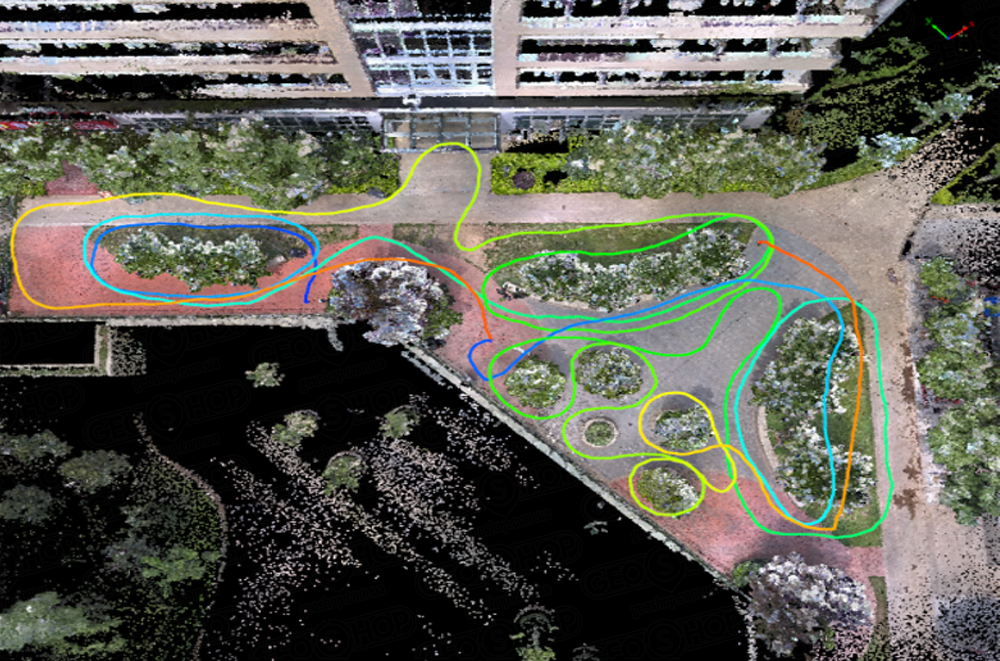 GNSS LiDAR та три камери GVI LiCam